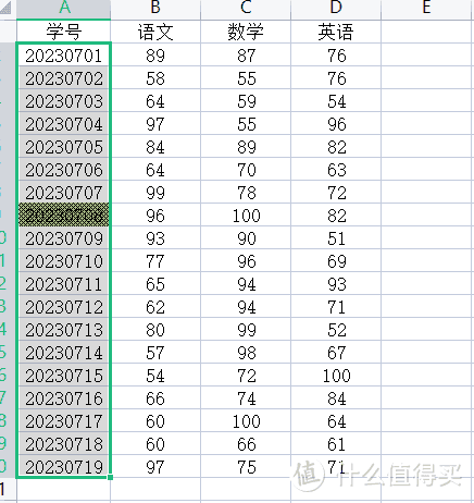 突出显示单元格4