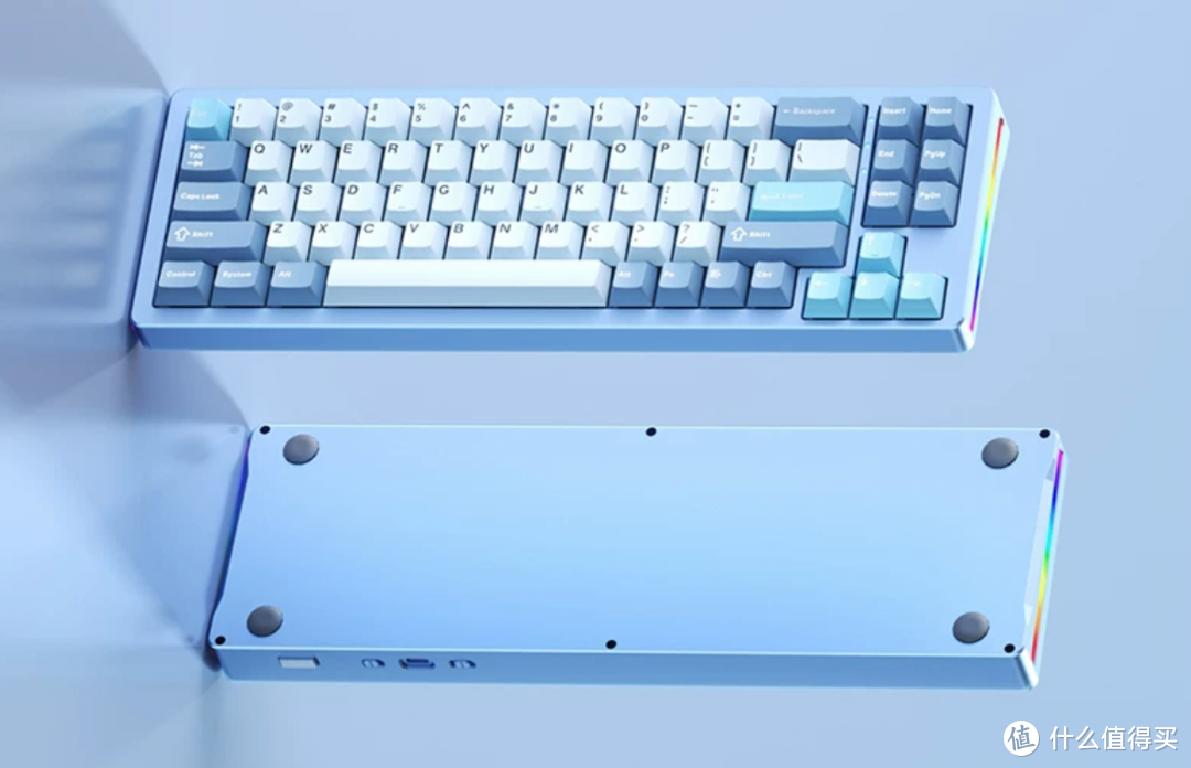 299元的XINMENG 新盟 M71 三模铝坨坨机械键盘71键开启卷的新世界！