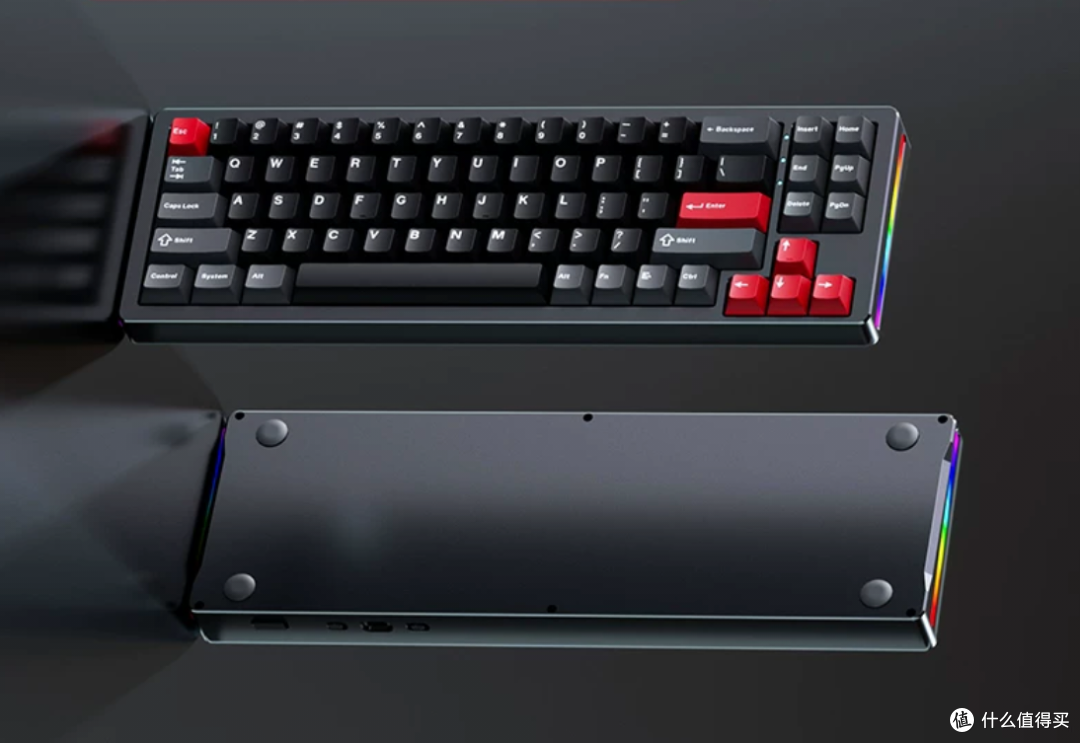 299元的XINMENG 新盟 M71 三模铝坨坨机械键盘71键开启卷的新世界！