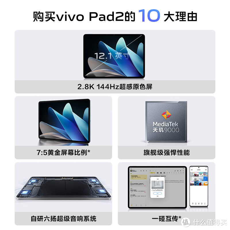 一款我非常喜欢的平板电脑——vivo Pad2！一款高性价比的平板电脑