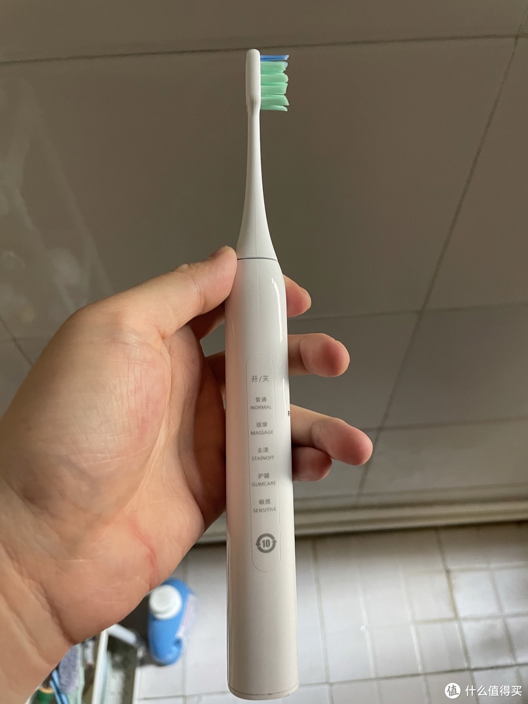 松下电动牙刷dc01购后浅试。