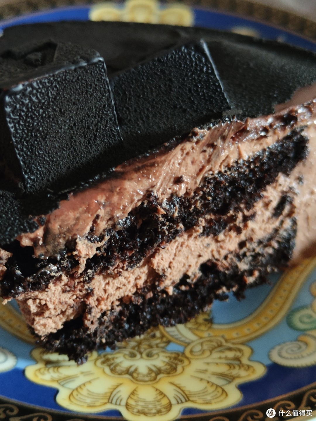 抵制不住的诱惑一巧克力奶酪蛋糕！
