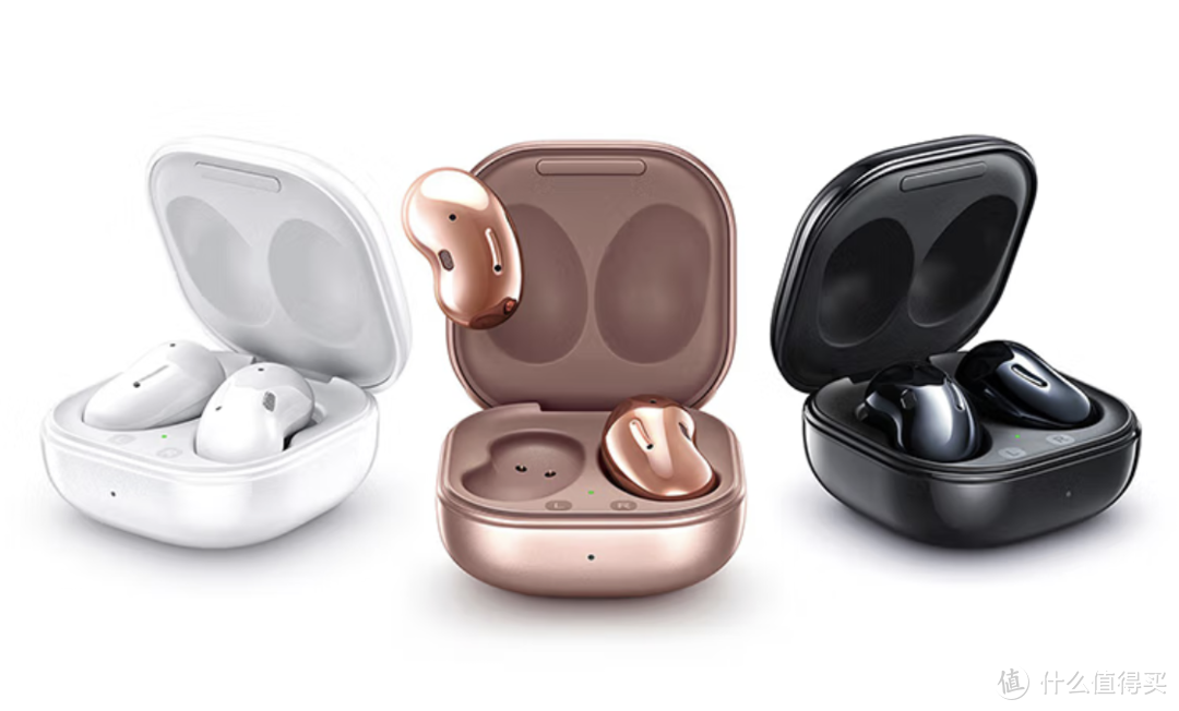 高颜值SAMSUNG三星 Galaxy Buds Live蓝牙耳机只要379元，这个618最值得购买的无线蓝牙耳机清单！