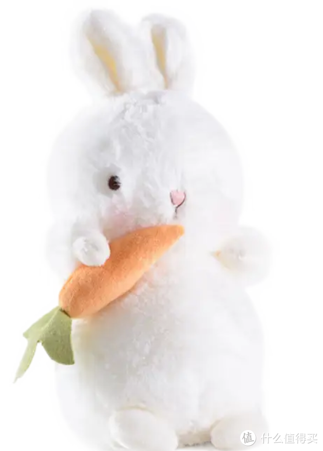 海湾兔 毛绒玩具 抱萝卜小兔