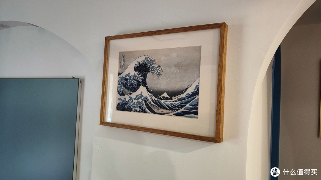 389元的挂画，“艺术家的礼物”神奈川冲浪里浮世绘