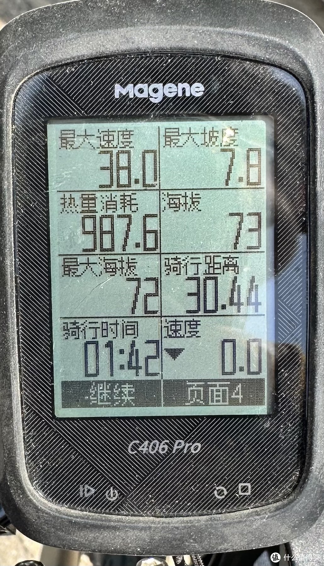 最终还是入手了迈金c406pro码表