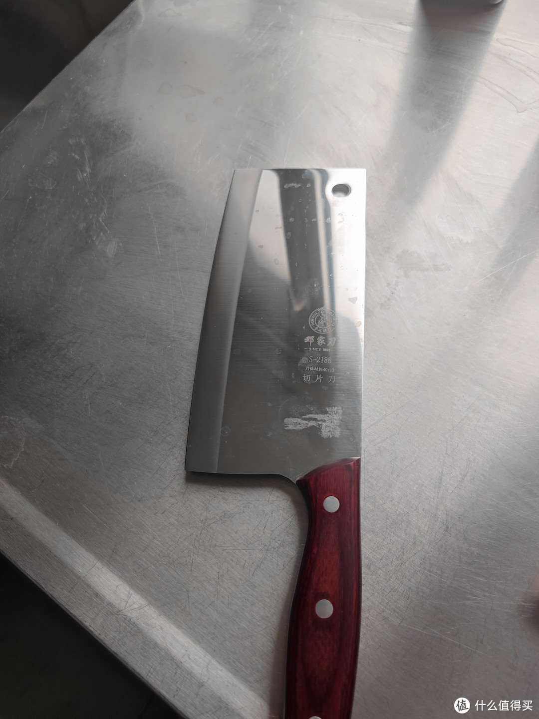 618，入手了一把新的切菜刀。