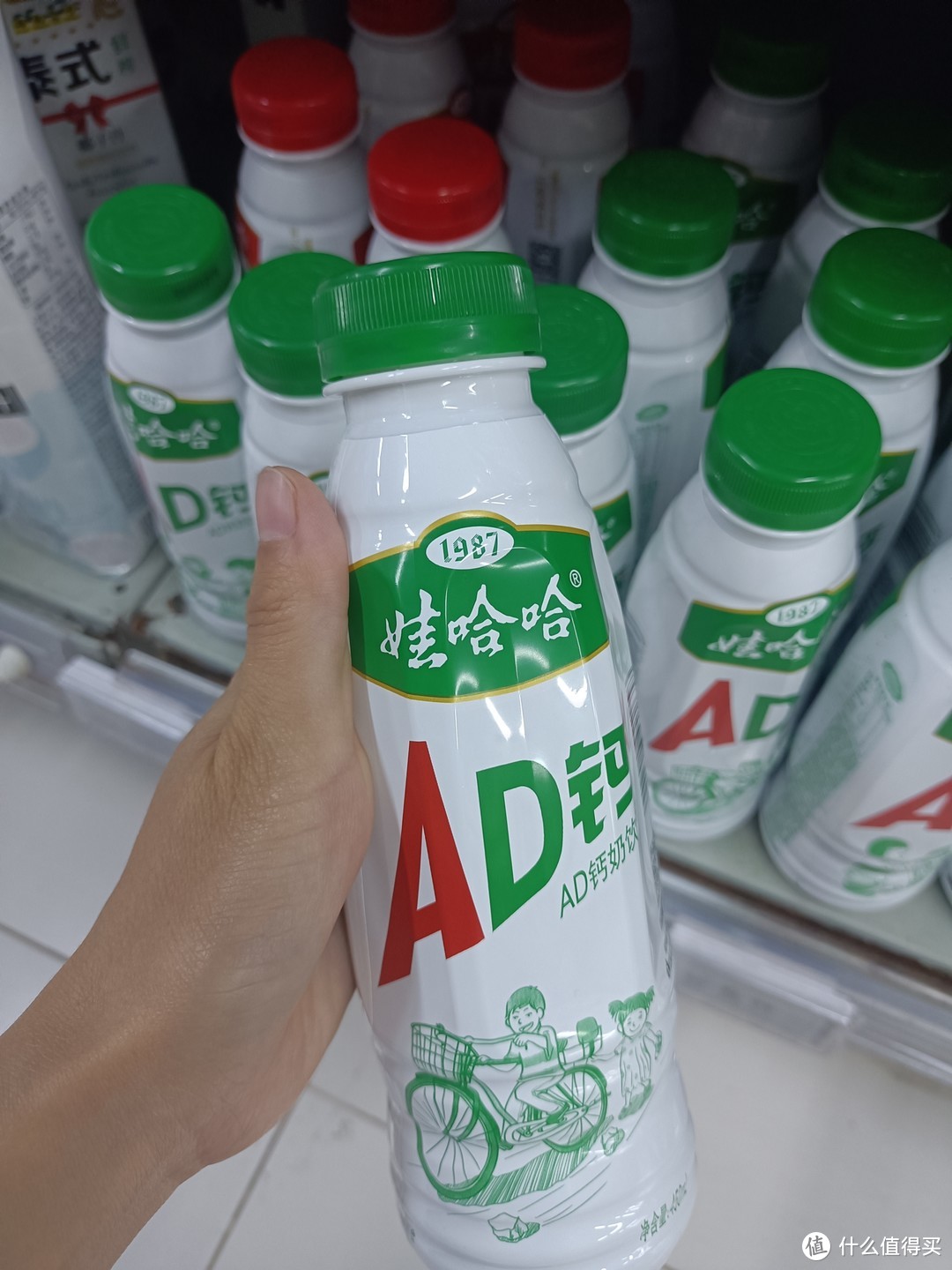 回忆童年，品味怀旧——娃哈哈AD钙奶大瓶AD含乳饮料500