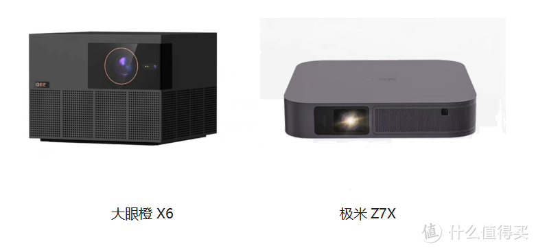 同价位智能家用投影仪，大眼橙X6和极米Z7X谁性价比更高？