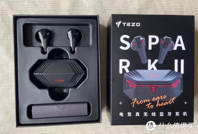 低延迟专业电竞游戏耳机，Tezo Spark火花Ⅱ体验分享！