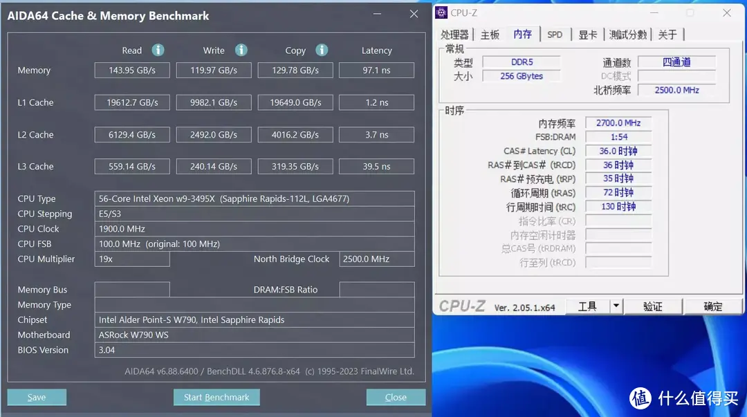 ASRock W790 WS与Xeon w9-3495X专业向评测