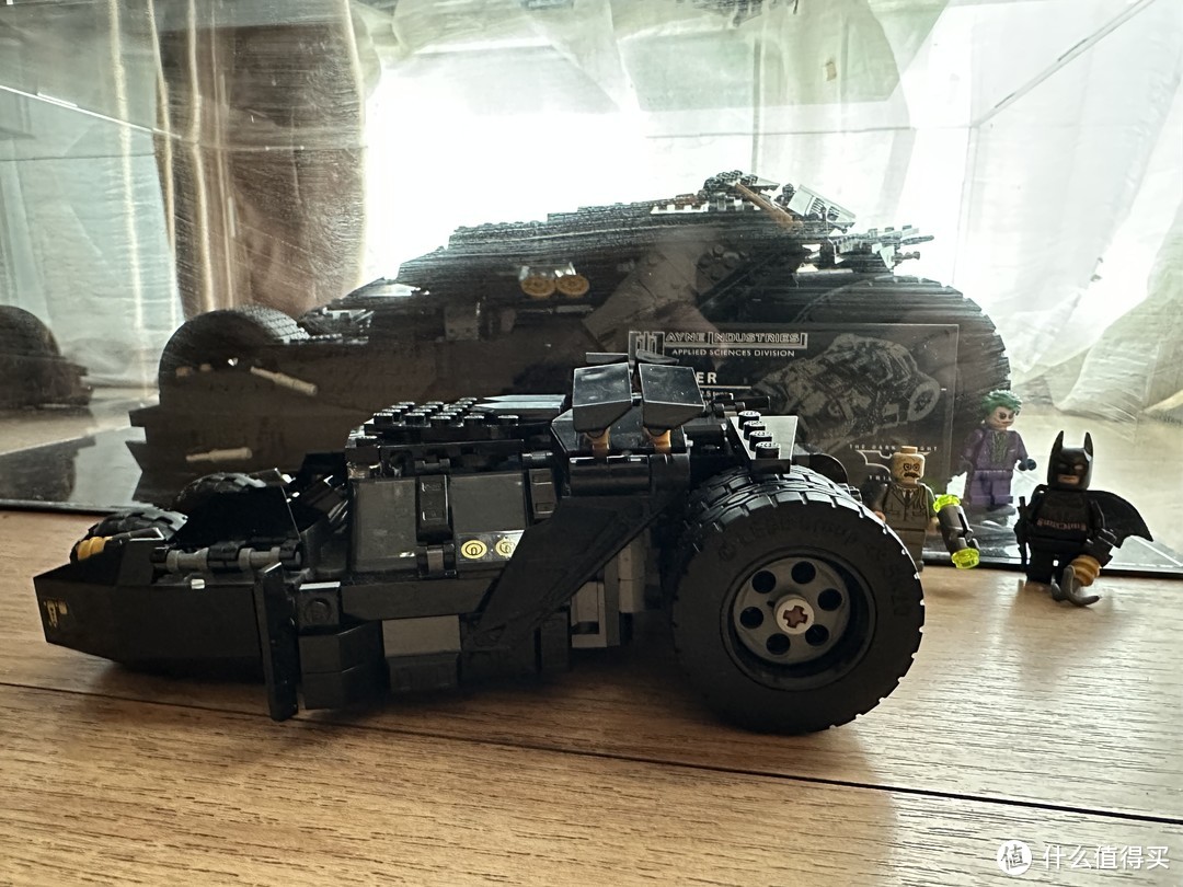 乐高76238迷你版诺兰黑暗其实蝙蝠车拼搭及展示