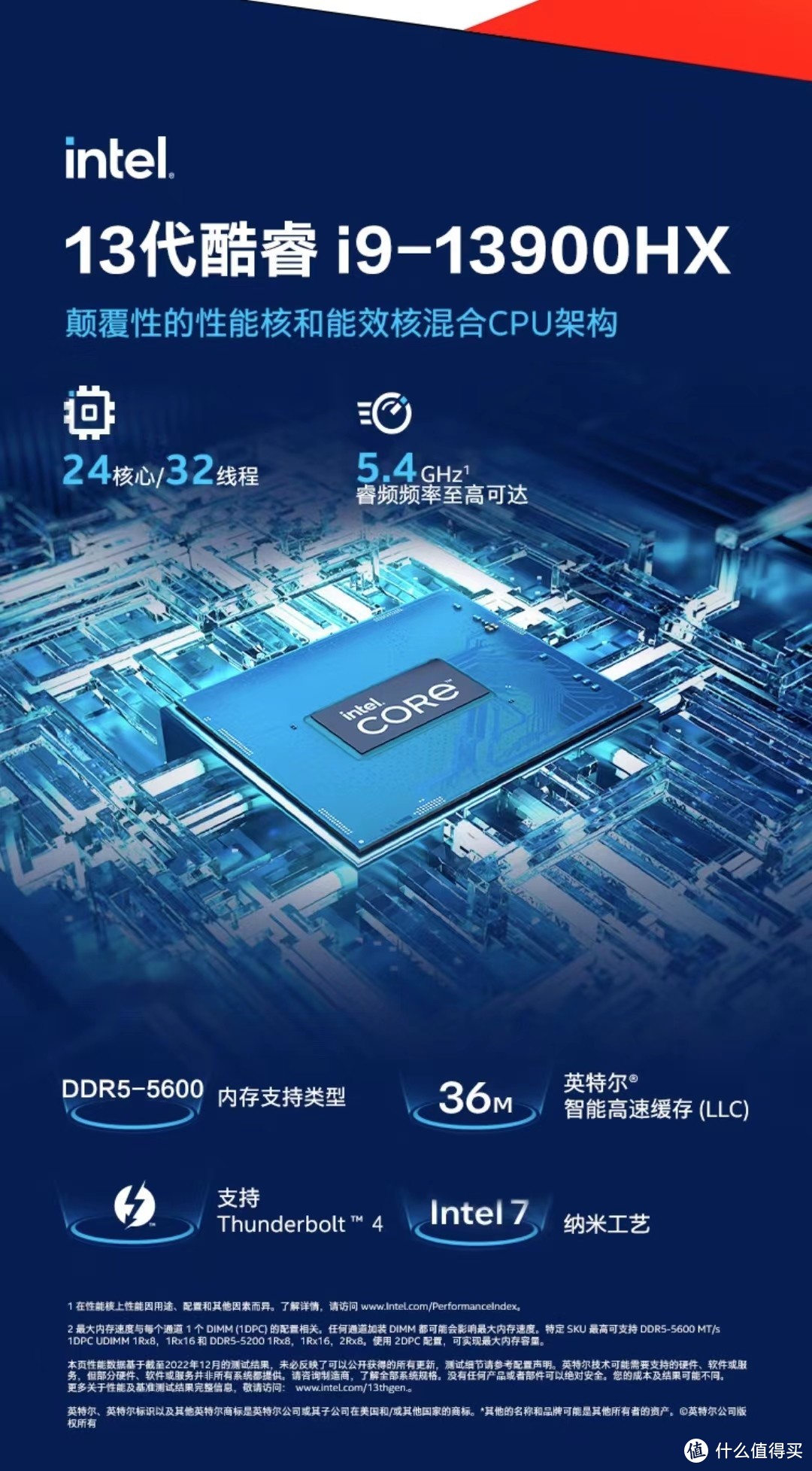 英特尔Intel 13代酷睿 i9-13900HX