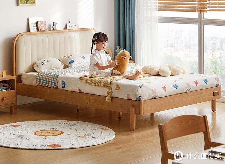 林氏木业儿童床，超大面积陪孩子一起长大!