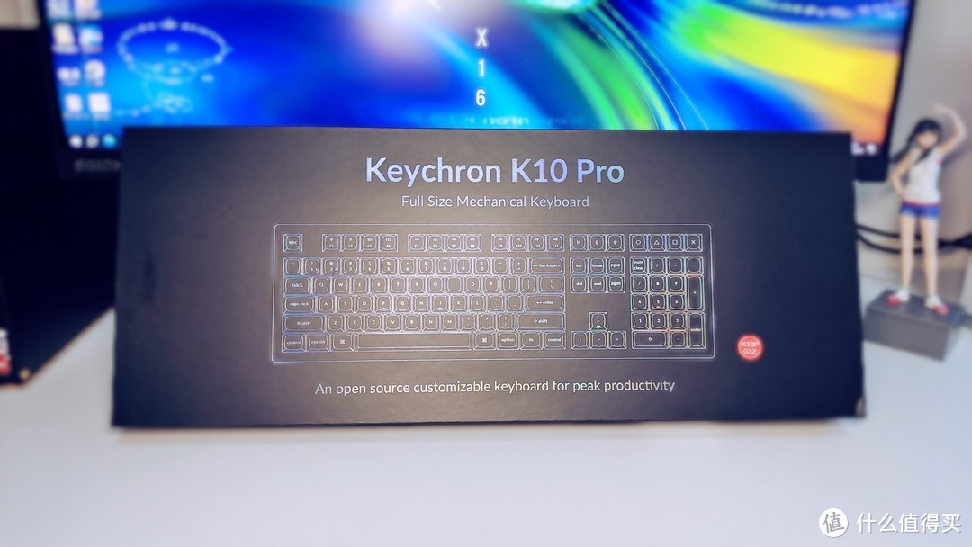国产红轴也这么丝滑了吗？618入手双模机械键盘Keychron K10Pro，全键位100%配列，热插拔KPro红轴！
