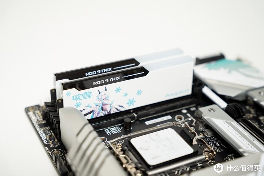 高颜值装机选这款内存条选对了，阿斯加特 吹雪联名 DDR5 6800 初体验
