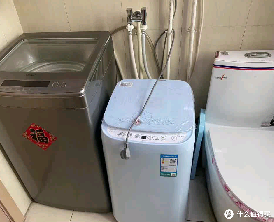 家用迷你版的海尔洗衣机