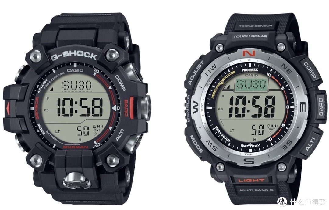 G-SHOCK MUDMAN & PRO TREK