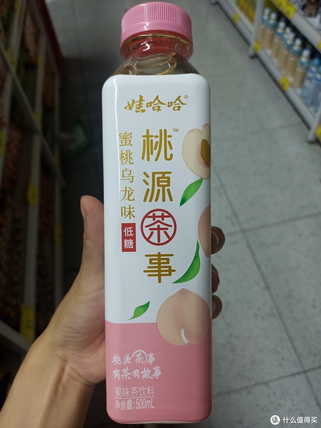 娃哈哈桃源茶事：低糖果味茶饮料蜜桃乌龙百香青柠味的独特魅力