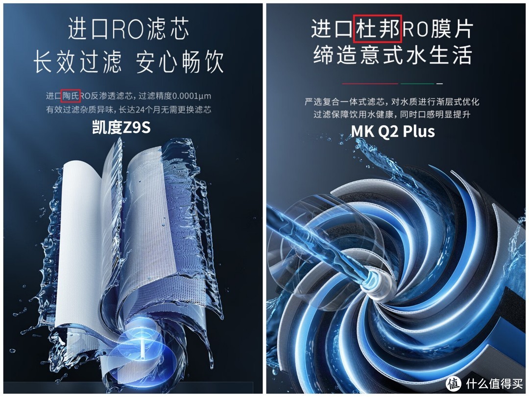 嵌入式净饮机怎么选?凯度Z9S、MK Q2Plus两款热门机型横评实测告诉你答案！