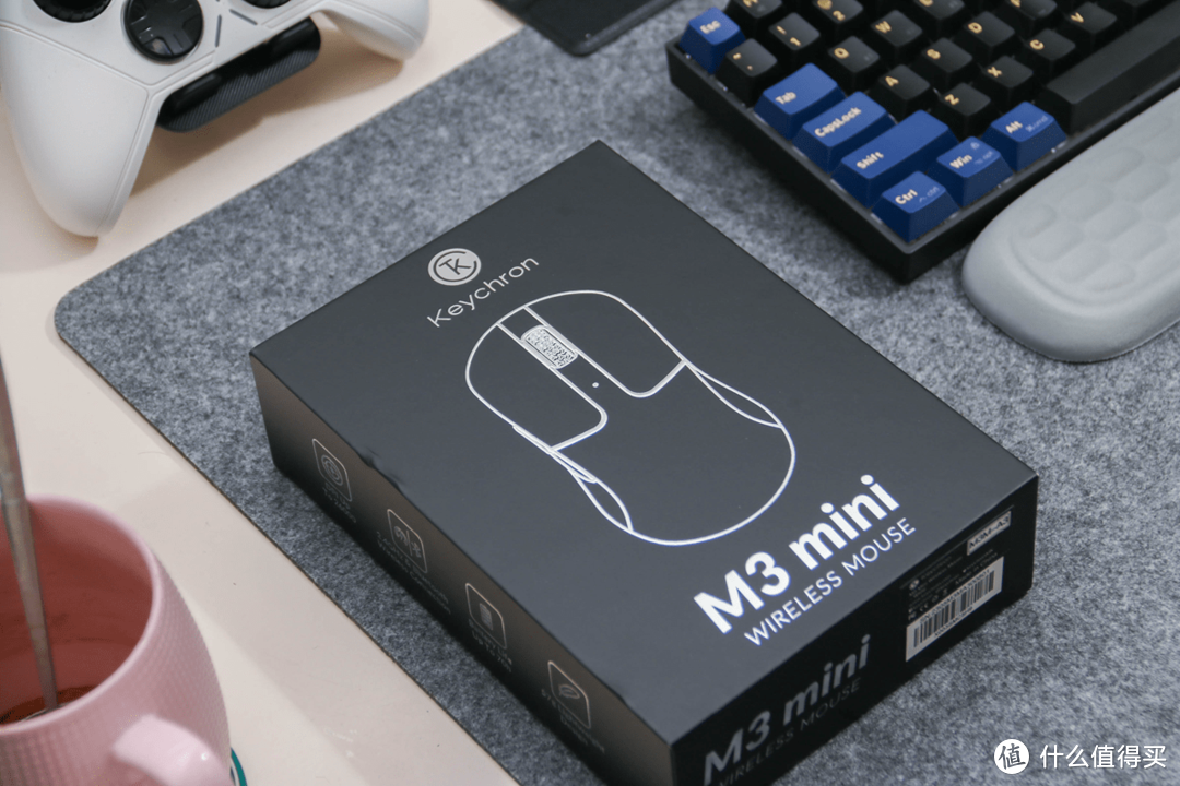 Keychron M3 mini三模鼠标评测，手感稳定，性能不输某G某蛇