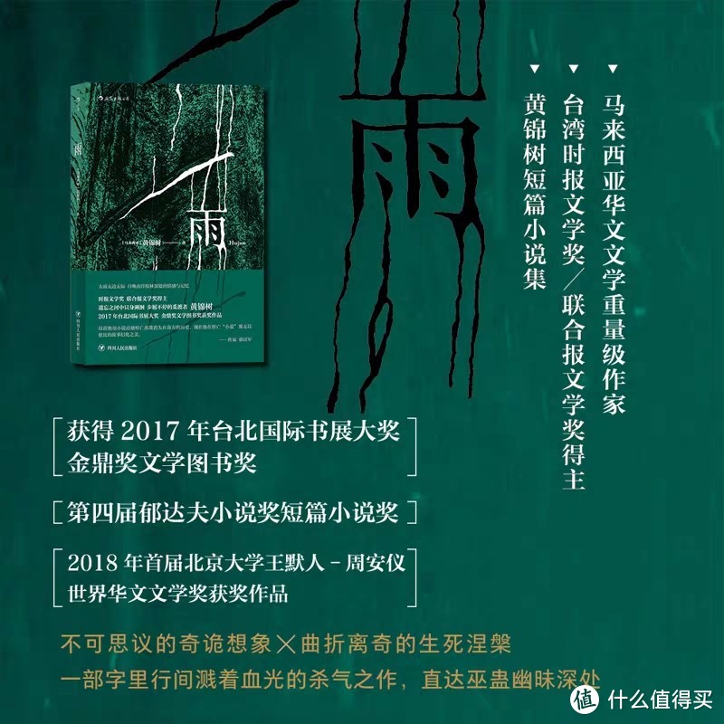 《黄锦树的雨》：感动你心灵，溢出眼泪的文字雨点