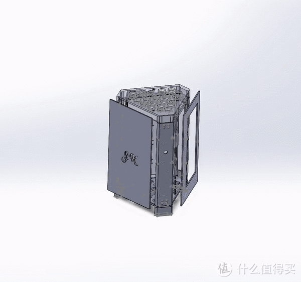 DIY机箱 3D打印+亚克力 