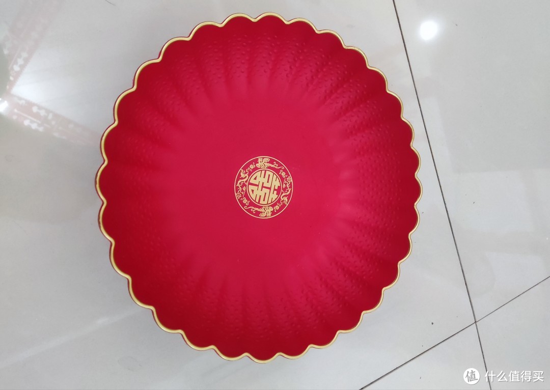 结婚专用的果盘，中国红就是美