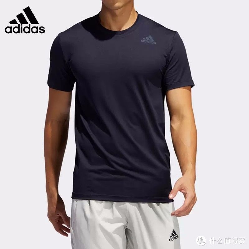 夏日特辑adidas阿迪达斯运动短袖男正品新款圆领速干透气短袖T恤好价格。