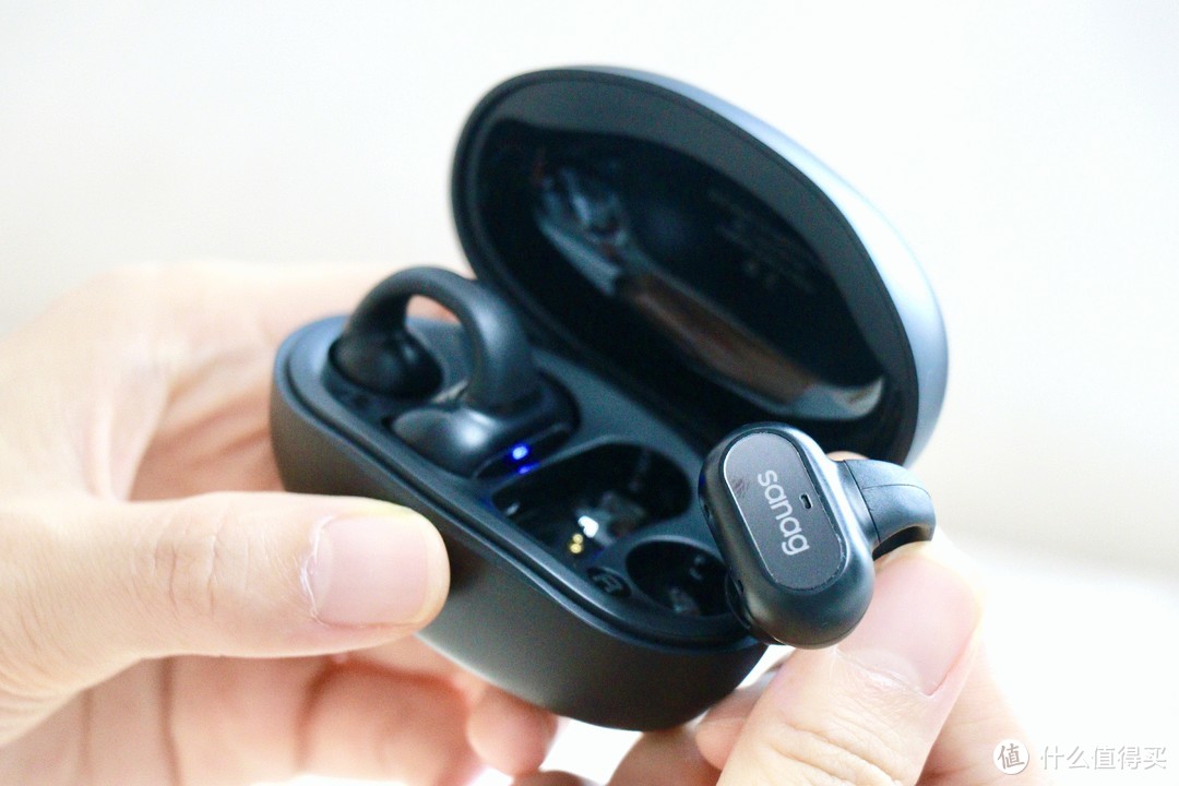 sanag塞那Z51S Pro Max蓝牙耳机，开放耳夹式佩戴更舒爽