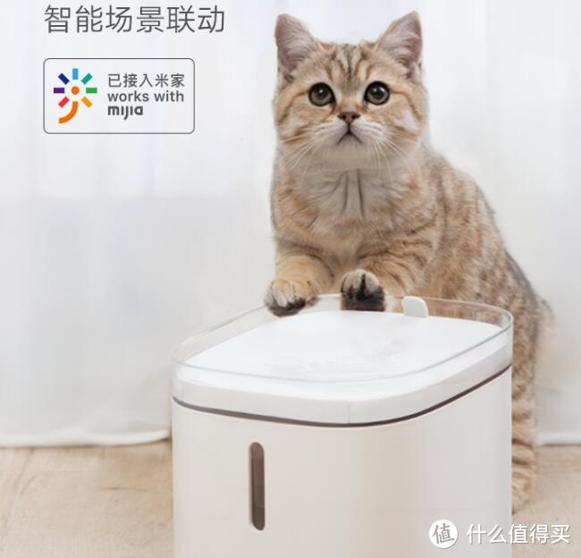 米家猫咪喝水专业饮水机，多重过滤保障猫咪饮食健康！