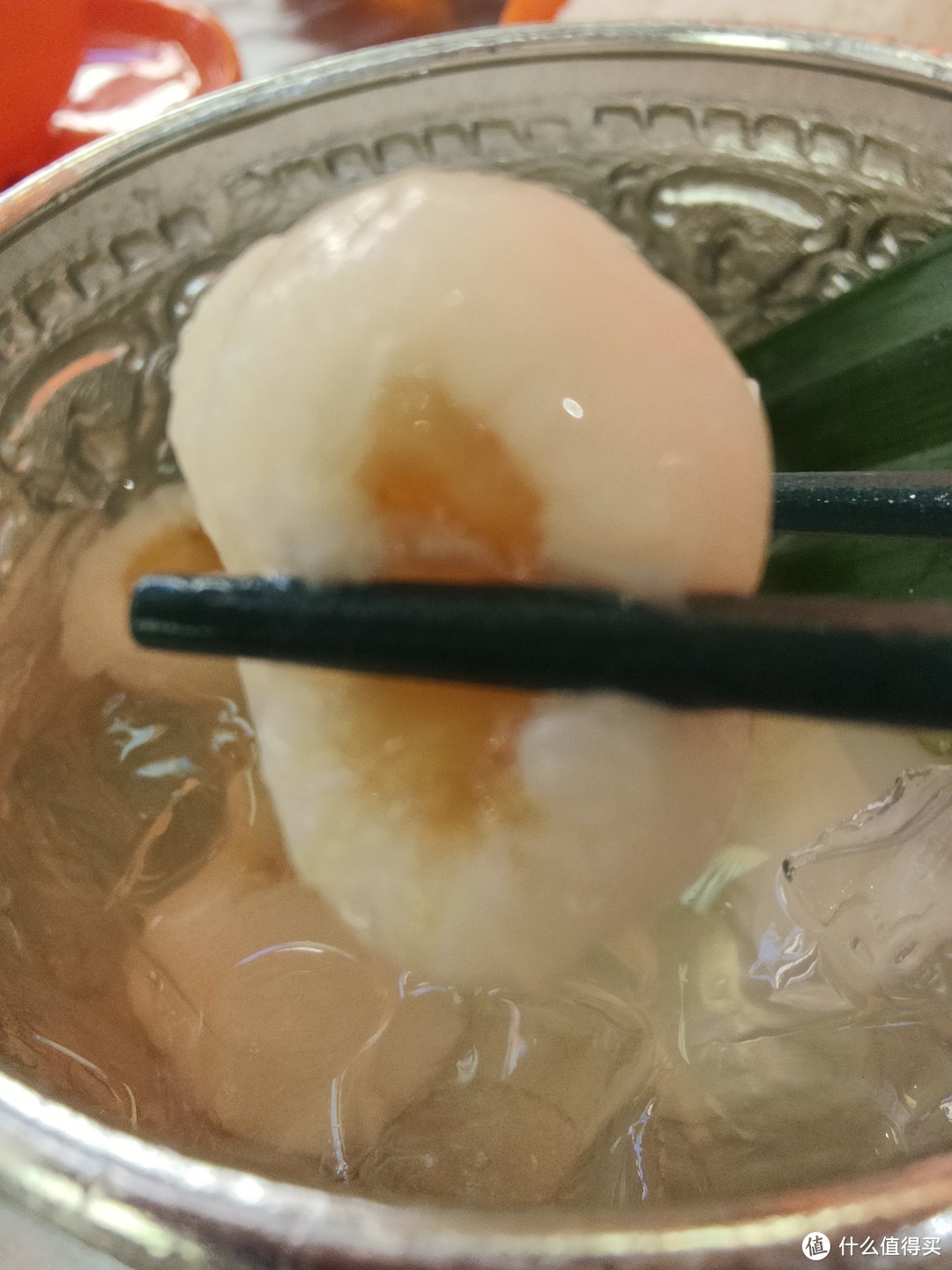 泰餐的荔枝柠檬冰，口味独特！