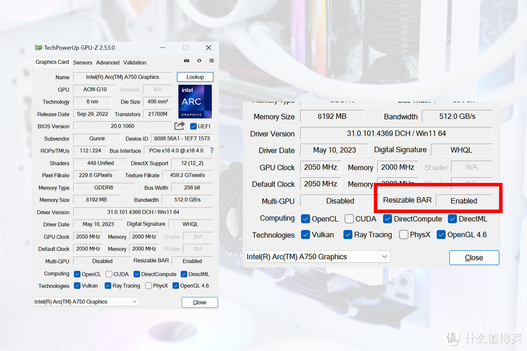 千元价位全能型显卡，游戏、生产力两不误，蓝戟Intel Arc A750 Photon 8G OC评测