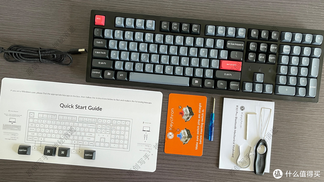 可以编程的码字利器-Keychron K10Pro双模热插拔机械键盘（茶轴RGB版）体验分享