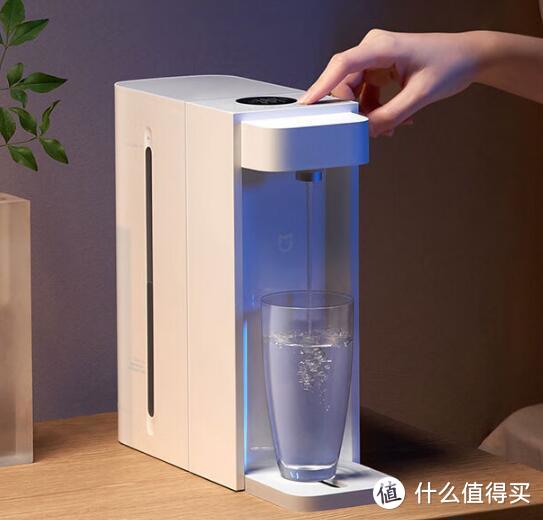 高颜值小米米家即热饮水机，3秒就能出热水！