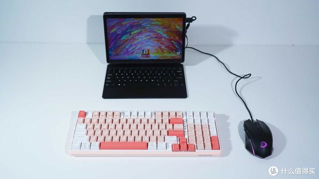 杜伽DURGOD K615w无线三模热插拔机械键盘上手体验