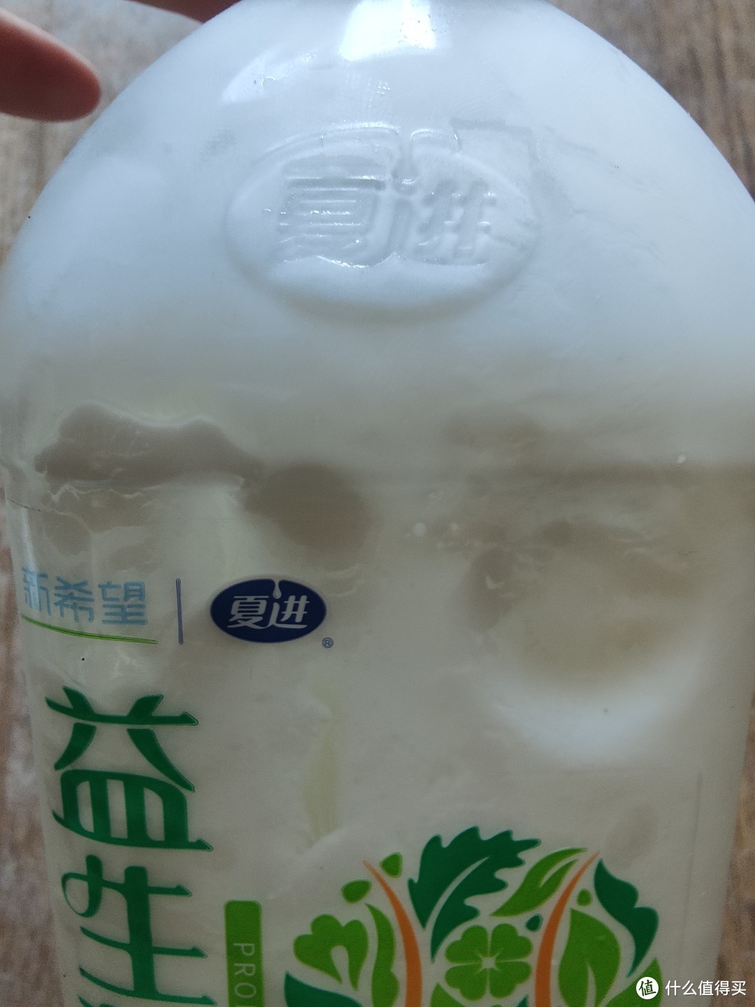 大桶的夏进益生菌风味发酵乳，喝起来很过瘾！