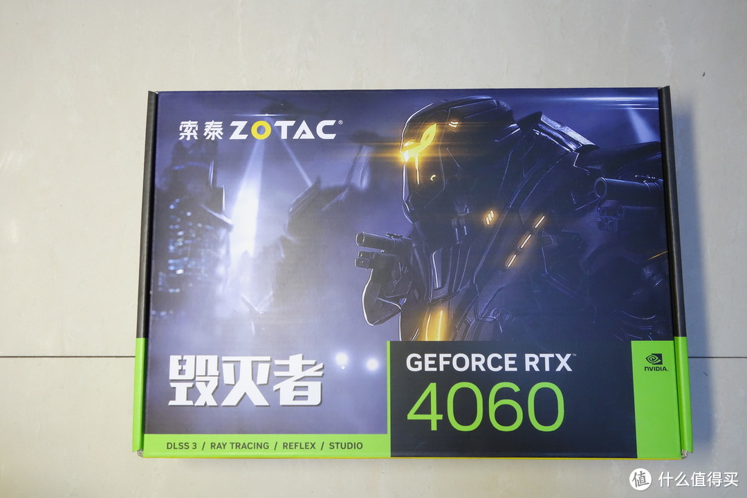 索泰 RTX4060 8G 毁灭者OC HA 拆包简测