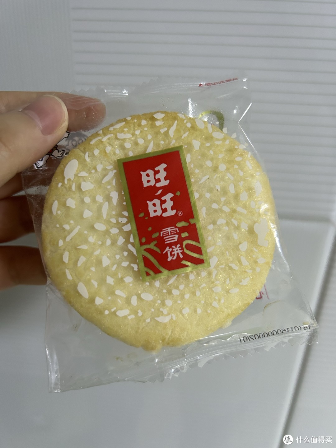 旺旺雪饼真的蛮好吃的嘞