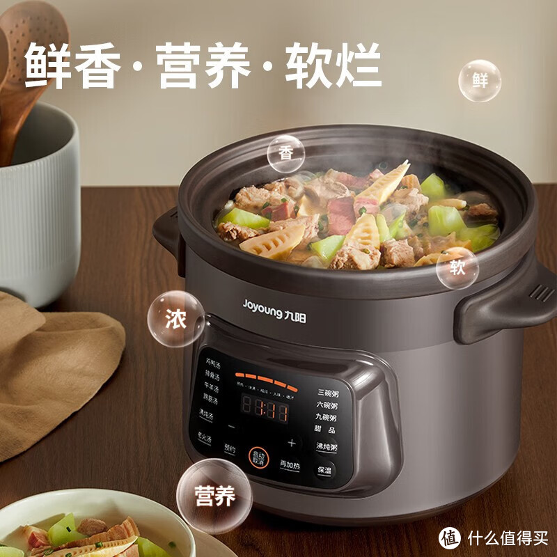 九阳沸炖电炖锅，一款让炖汤更省时、更美味的神器