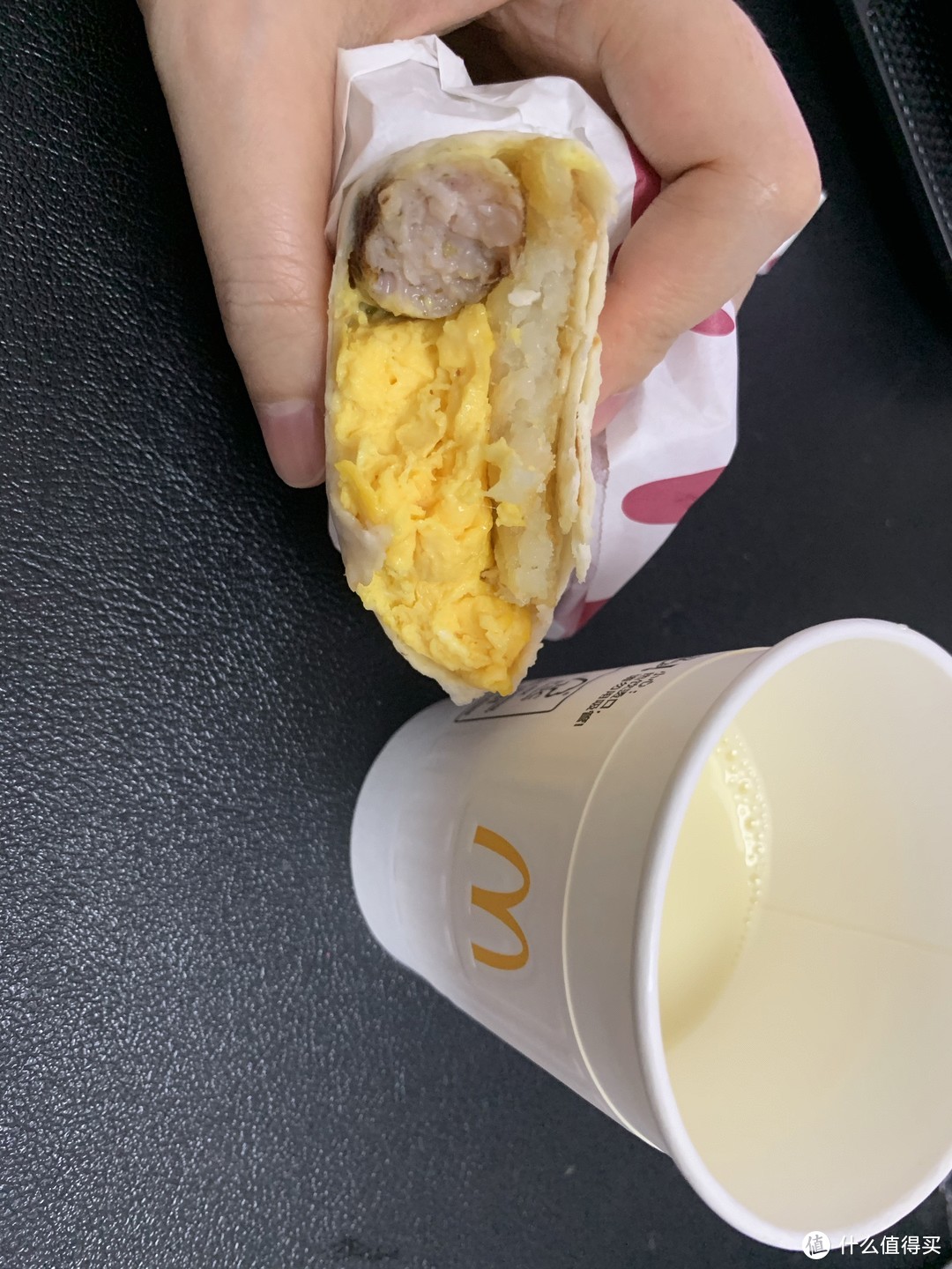 麦当劳早餐卡，10块一份火腿卷