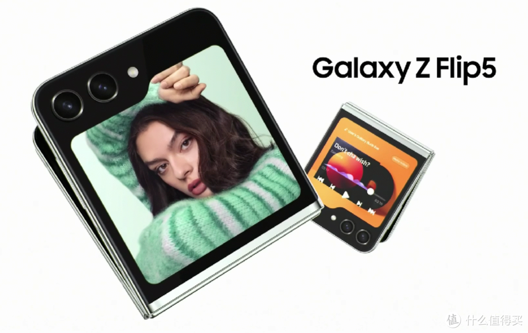 三星发布新一代 Galaxy Z Flip5 折叠屏手机，升级外屏、新铰链折叠更薄、搭骁龙8 Gen 2 定制版SOC