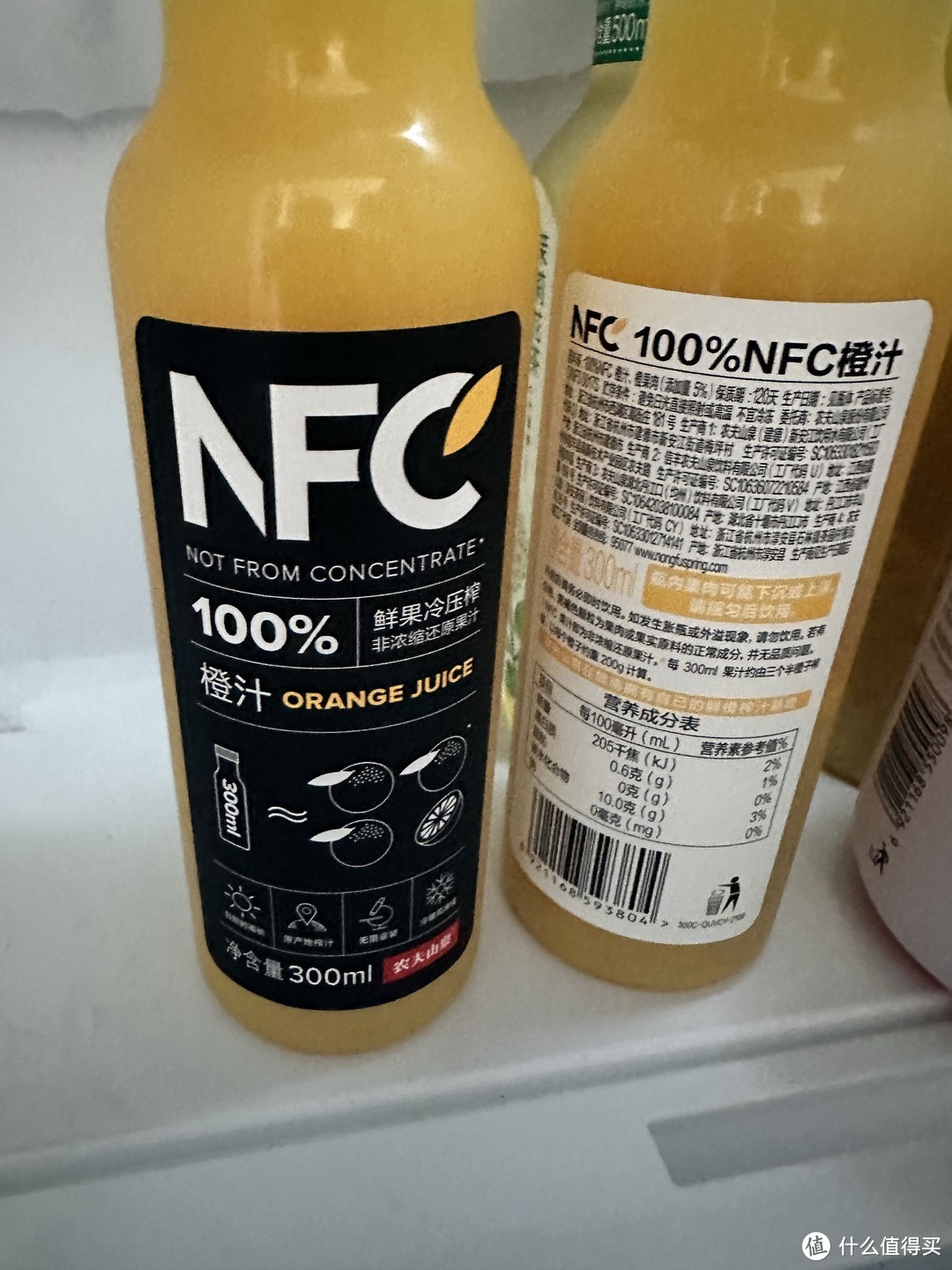 纯天然的高质量的非浓缩果汁饮料-农夫山泉NFC