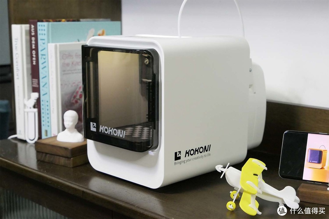 未来家庭必备！即拍即打：魔芯科技 KOKONI EC2 3D打印机，让你随心所欲创造奇迹！
