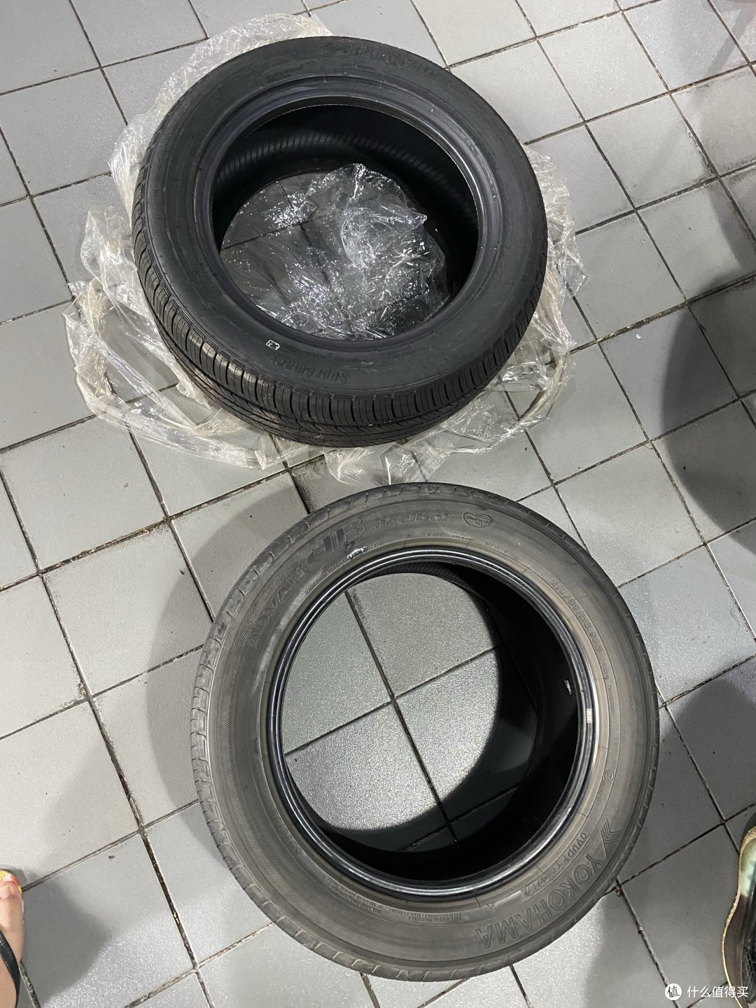 支持了一把国产轮胎十代思域换飞跃龙腾胎记