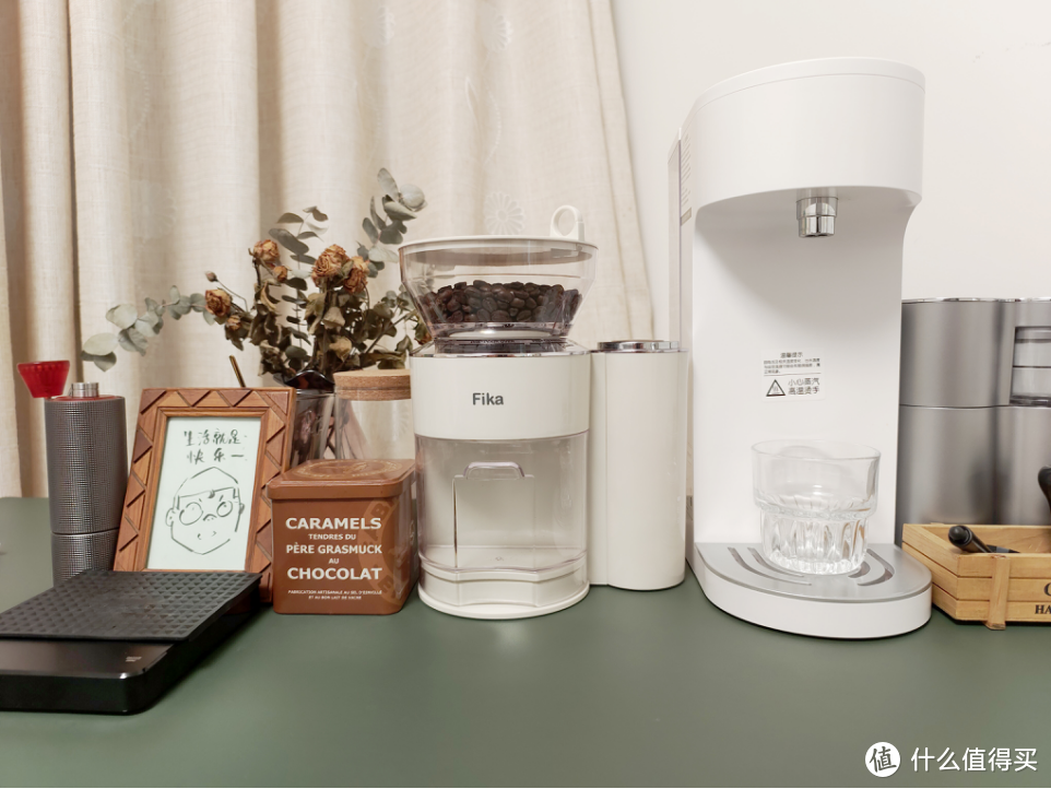 “磨豆不磨人”FIKA菲卡智能称重全自动咖啡磨豆机 ——咖啡爱好者居家必备单品