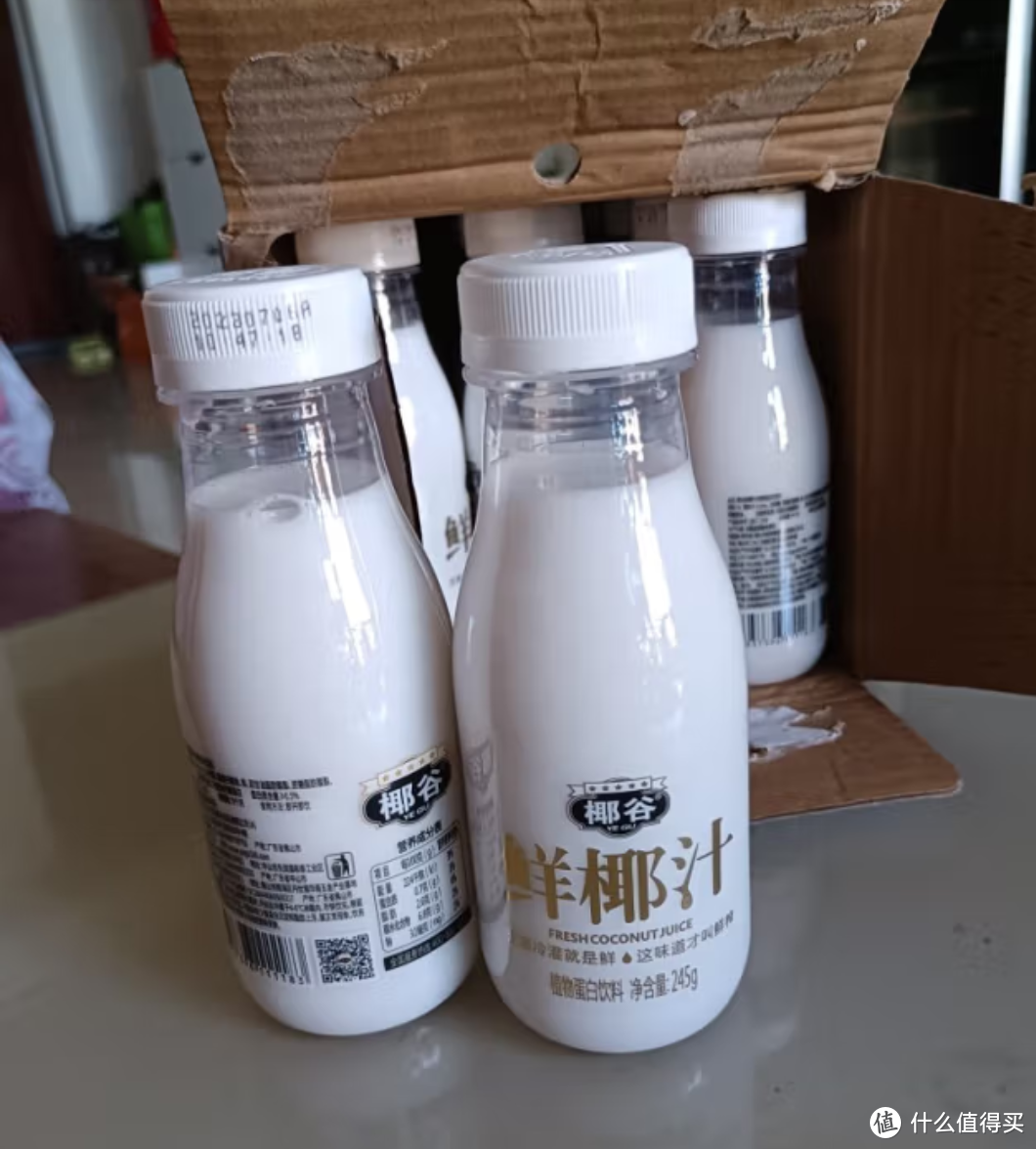 夏日我喜欢喝鲜椰汁 椰奶生鲜榨植物蛋白饮料