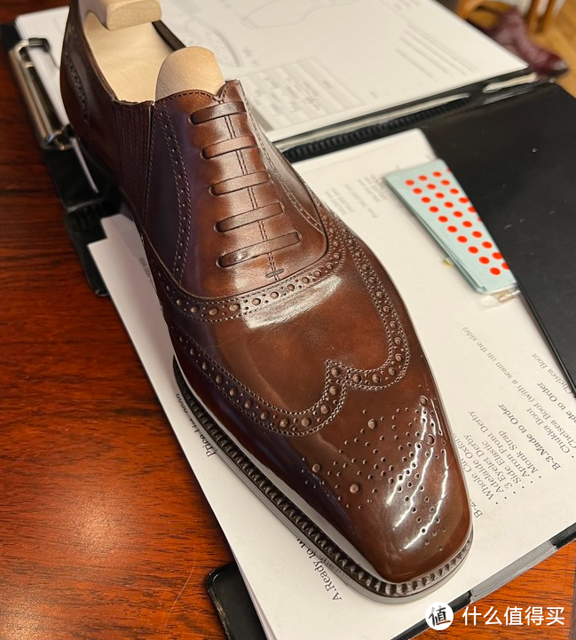 旅行中买的Yohei Fukuda工作室皮鞋-奢侈了一把