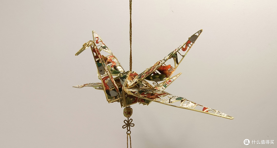 拼酷元气鹤3d金属拼图用来测试耐心真的绝