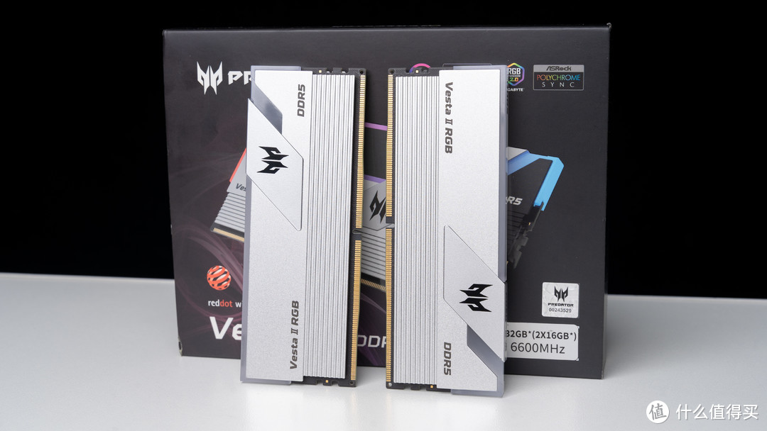 渣U稳定7800MHz烤机！宏碁掠夺者Vesta II RGB DDR5 6600 16GB*2内存超频体验